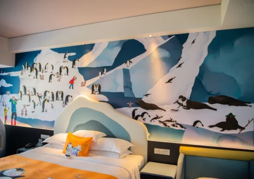 企鵝雪屋家庭房
