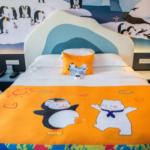 Penguin Snow House Family Room